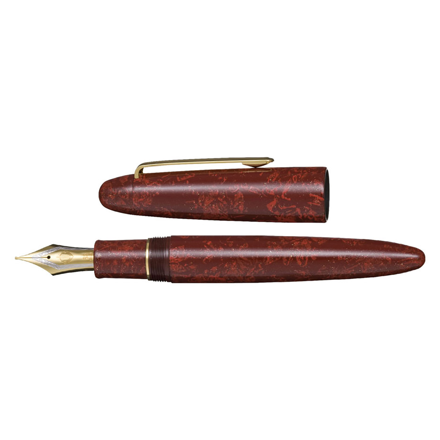 Sailor 1911 King of Pens Iro-Miyabi Fukaki-Ake Red GT Fountain pen